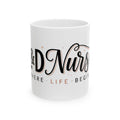 L&D Nurse Mug – ‘Where Life Begins’ Ceramic Coffee Cup (11oz & 15oz)