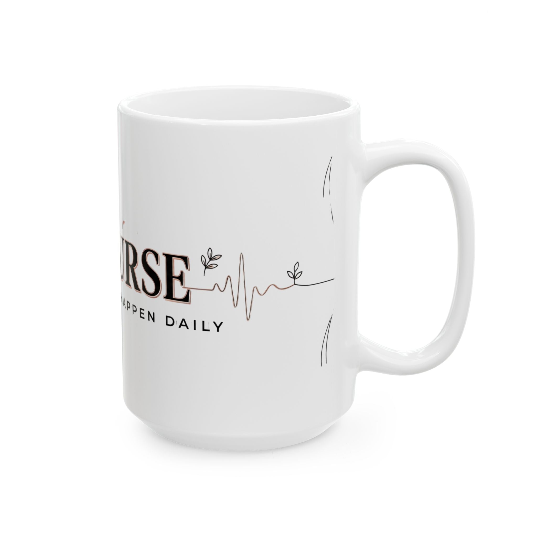 L&D Nurse Ceramic Coffee Mug – Labor & Delivery Nurse Gift, 'Where Miracles Happen Daily'