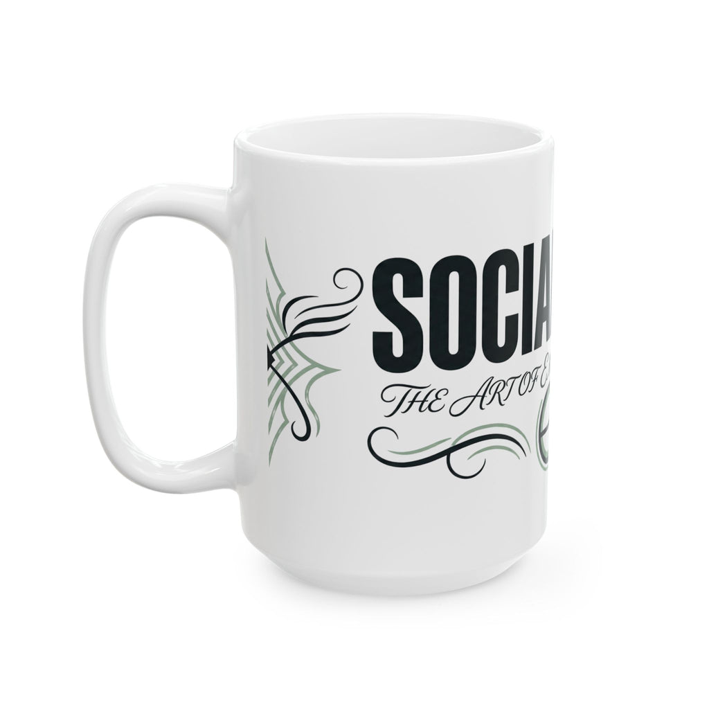 Social Worker Ceramic Mug — Empowering Others Coffee Cup (11oz/15oz)